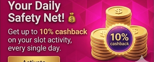 Daily Reload Power-Up promotion banner